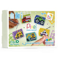 Pixelhobby medaillon thema box - voertuigen