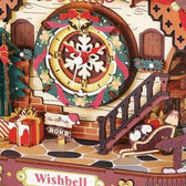 Robotime houten 3D puzzel - Christmas Cuckoo Clock