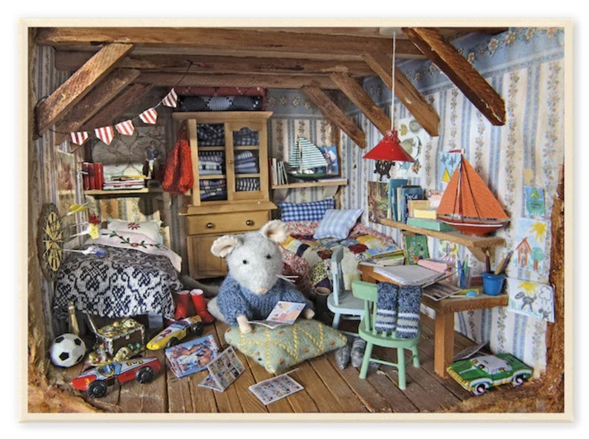 Het Muizenhuis - puzzel - Sam's slaapkamer