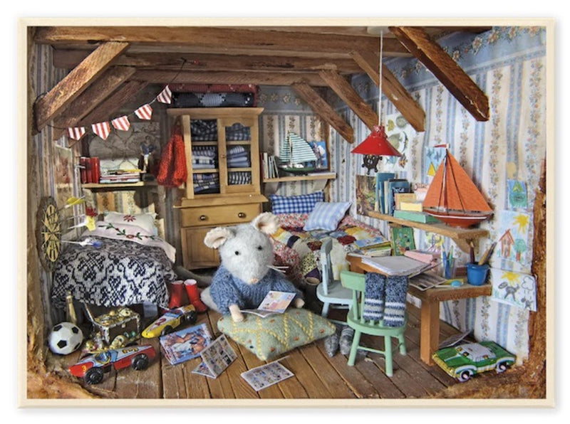 Het Muizenhuis - puzzel - Sam's slaapkamer