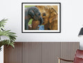 Diamond Dotz - 38x52 cm - olifant