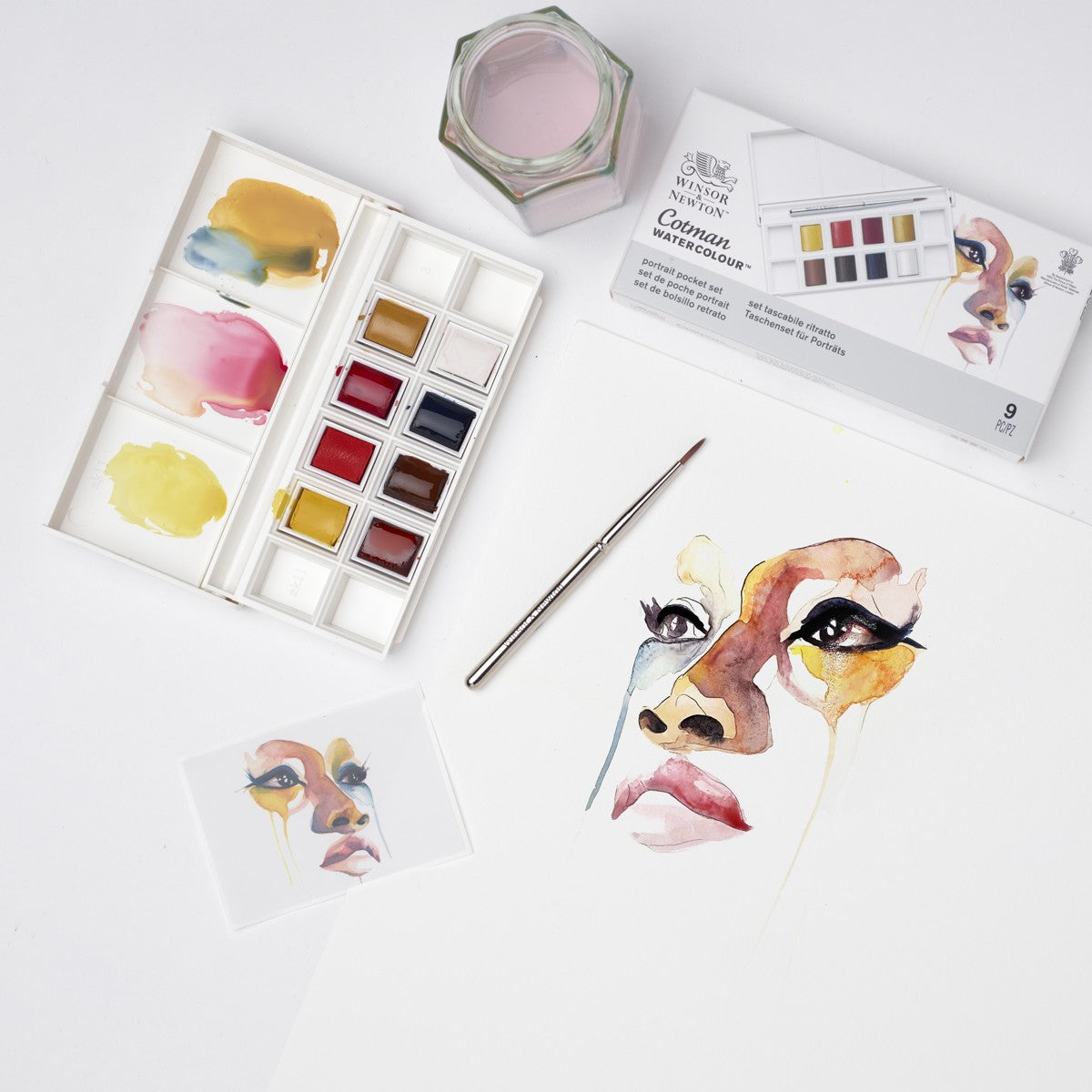 W&N Cotman Watercolour - pocketbox - portrait