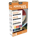 Porseleinverf - 20 ml - glans - 12 stuks