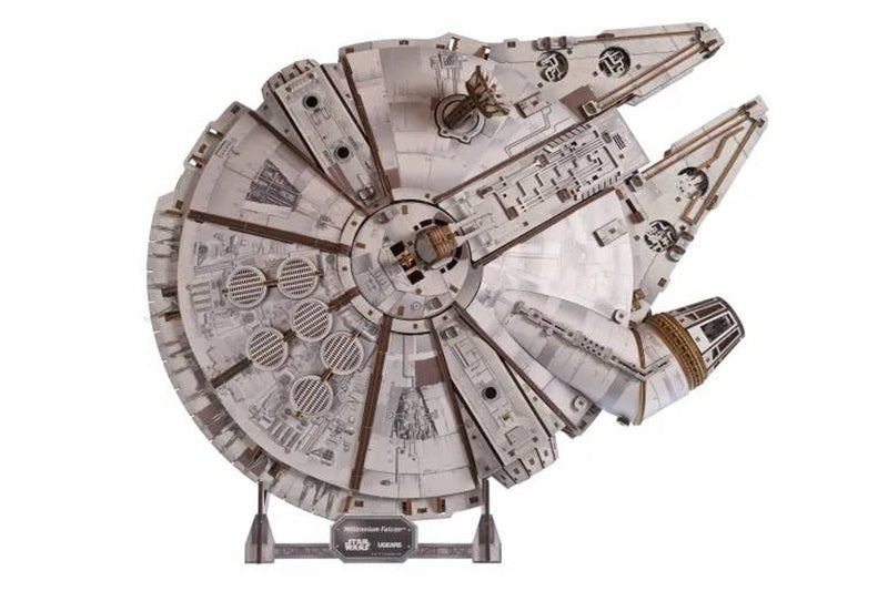 Ugears houten 3D puzzel - Millennium Falcon