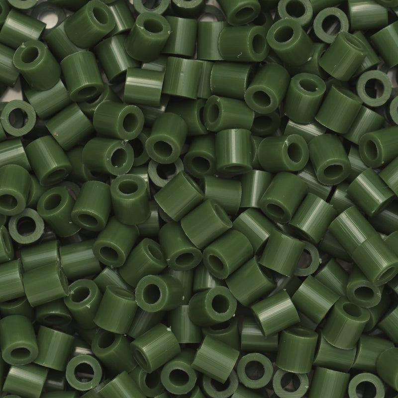 Panduro strijkkralen - 1000 stuks - 102 forest green