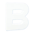 Décopatch - staande letter - 12 cm - B