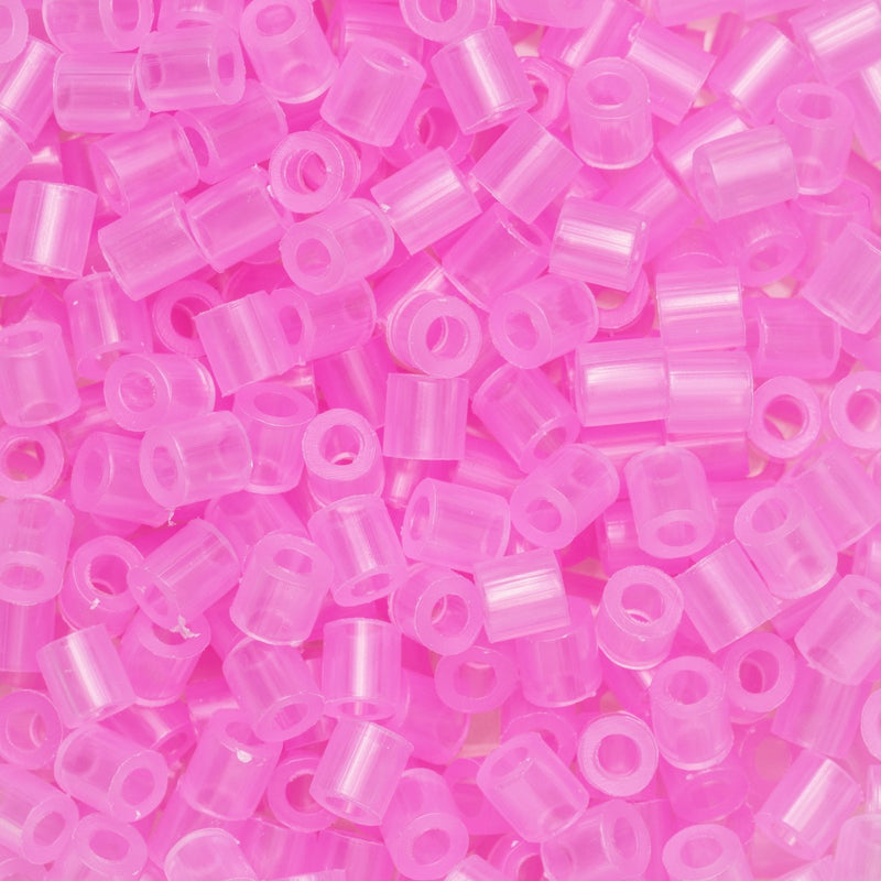 Panduro strijkkralen - 1000 stuks - 72 clear pink