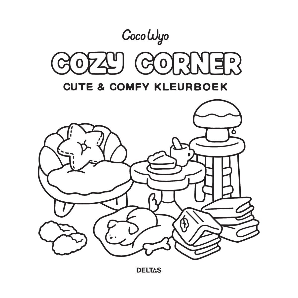 Kleurboek - Cozy Corner Cute & Comfy kleurboek