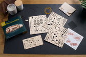 Ugears houten 3D puzzel - Mini Locomotive