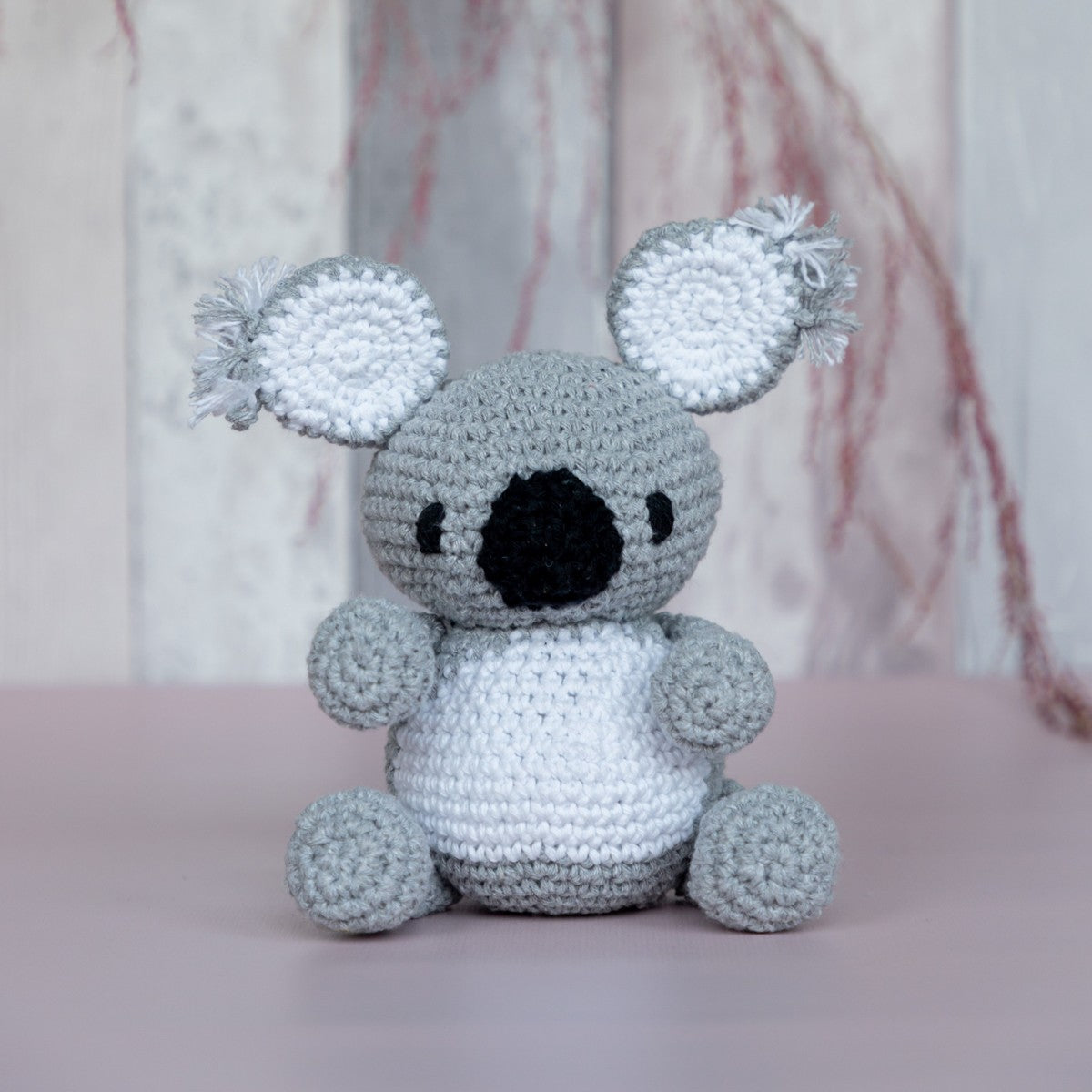 Hoooked DIY kit - Koala Sidney - gris