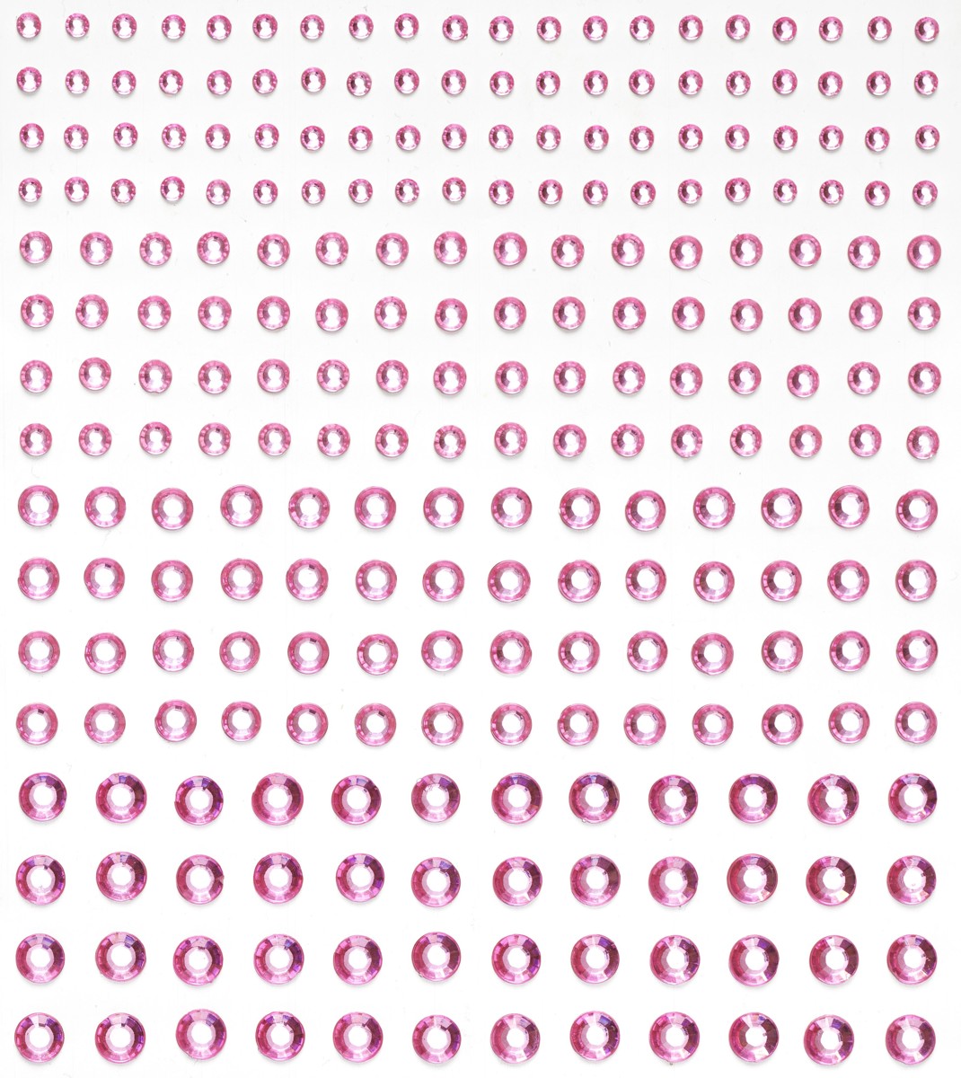 Strass stickers - lichtroze