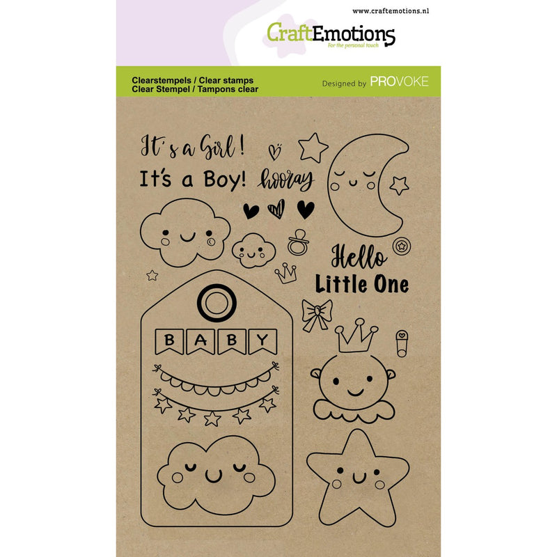 clearstamps - A6 baby