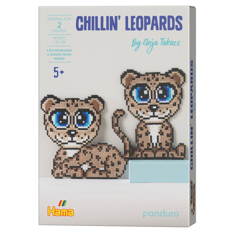 Hama Midi - strijkkralen set - 5000 stuks - Chillin' Leopards
