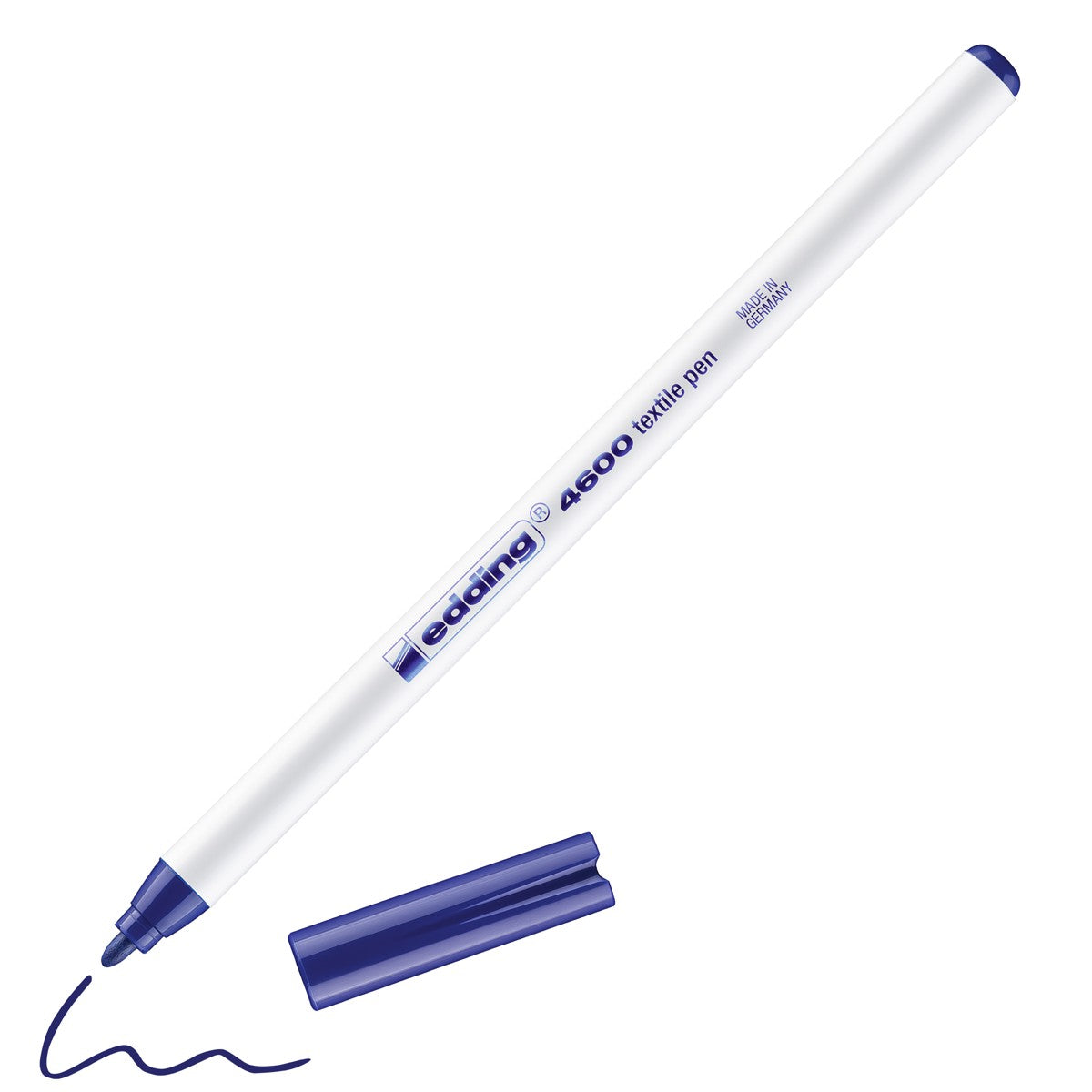 edding 4600 textile pen - 1 mm - blauw