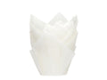 muffin tulip cups 36 stuks - wit