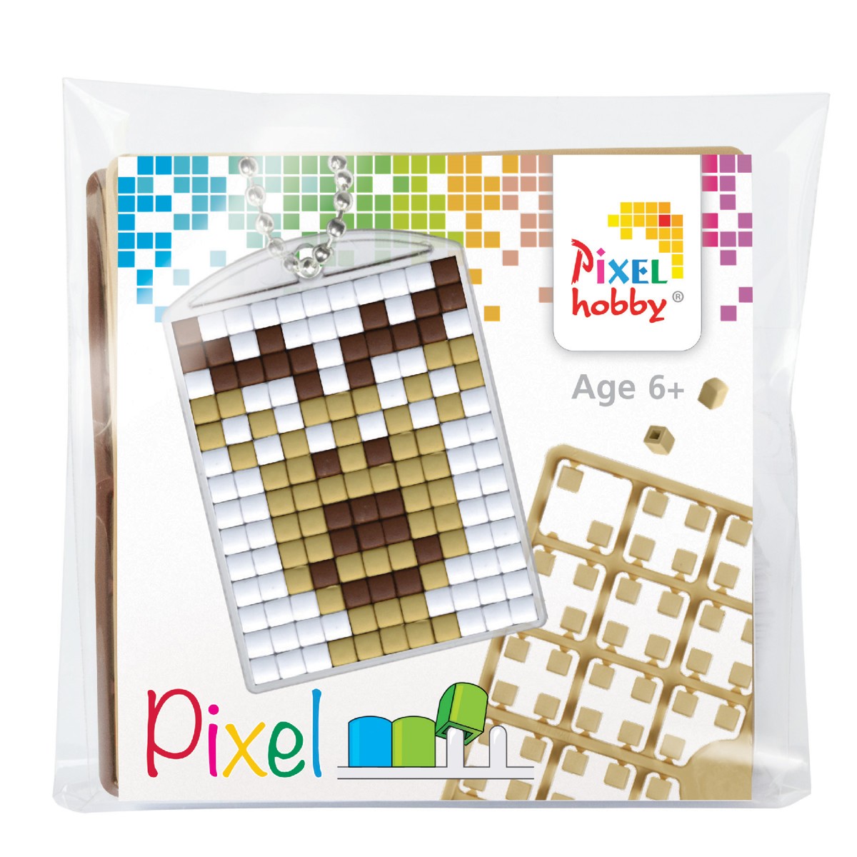 Pixelhobby medaillon startset - smiling moose