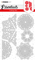 SL Essentials - cutting die - #64 - Christmas large snowflakes