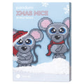 Panduro strijkkralen kit - Xmas Mice
