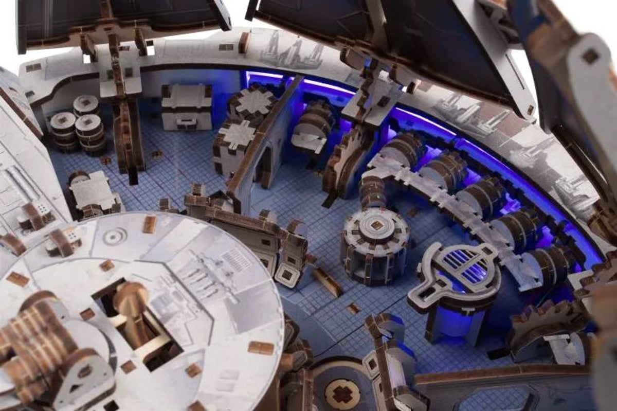 Ugears houten 3D puzzel - Millennium Falcon
