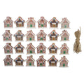 Adventskalender knijpers - candyland - 24 stuks