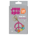 Panduro Junior DIY kit - Bling Dots peace sleutelhanger