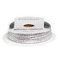 Lint - 3 mm - glitter zilver