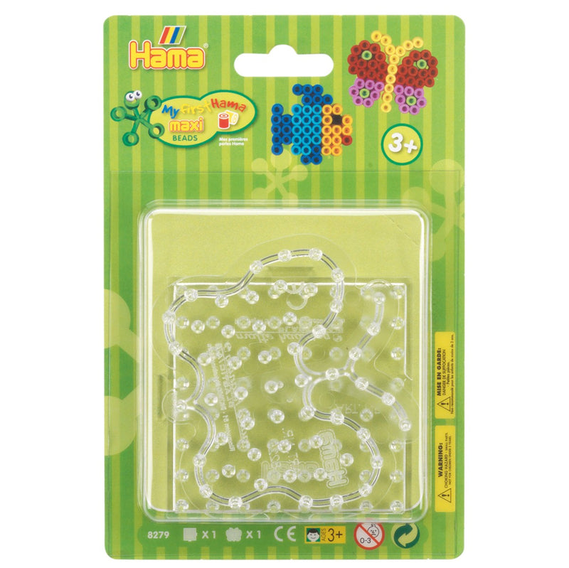 Hama Maxi - onderplaten set - vierkant/vlinder