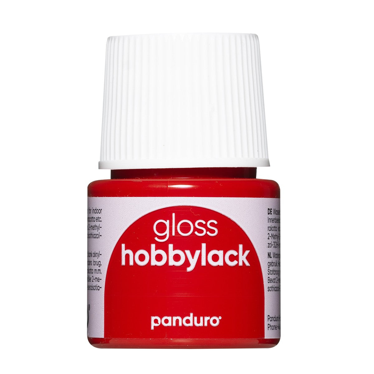 Hobbylak glans - 45 ml - kerstrood