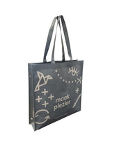 Grijze shopping bag - "I used to be a fridge"