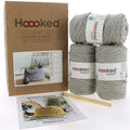Hoooked Zpagetti DIY kit - Revisto Basket - grijs