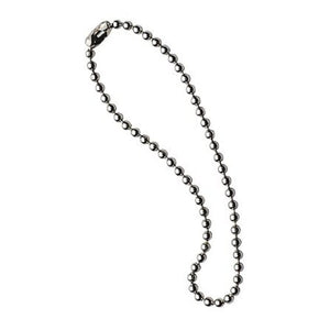 Kogelketting - 1,5 mm - 1 meter - zilverkleurig