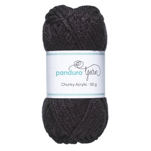 Panduro garen Chunky Acrylic - zwart