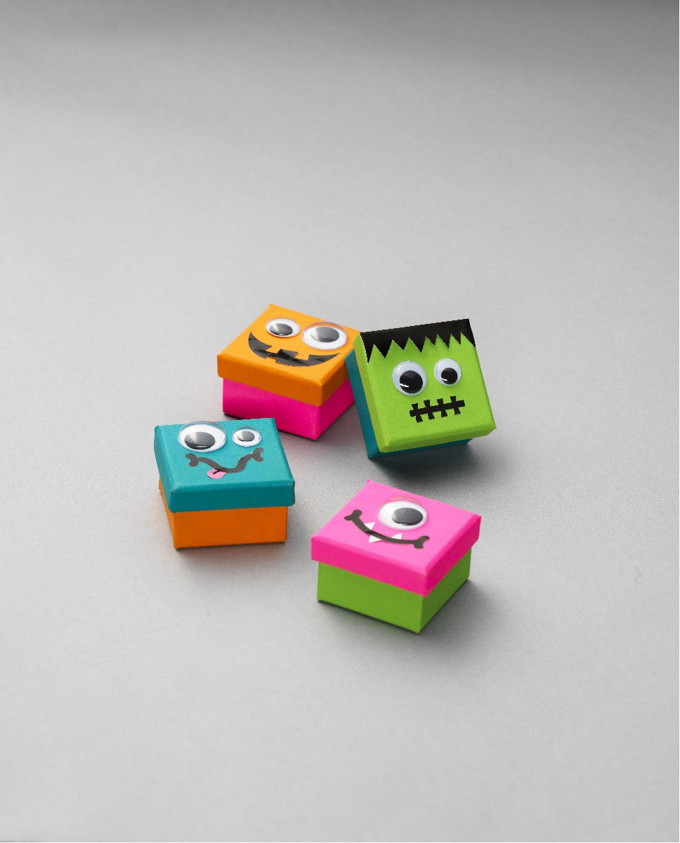 Boxy monsters set van 4