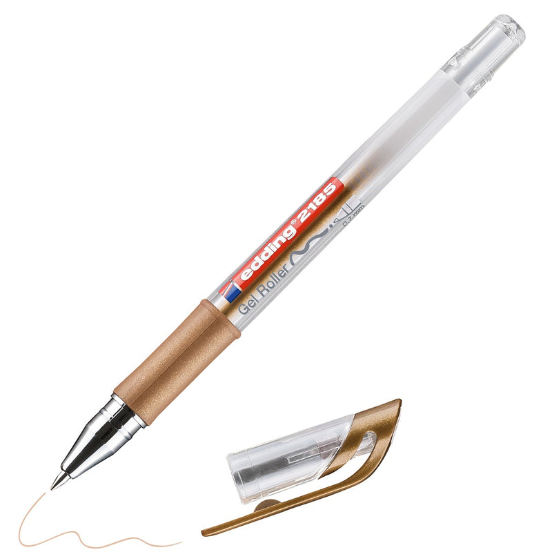 edding 2185 gelroller - 0,7 mm - koper