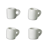 Het Muizenhuis - mini's - 4 porseleinen kopjes