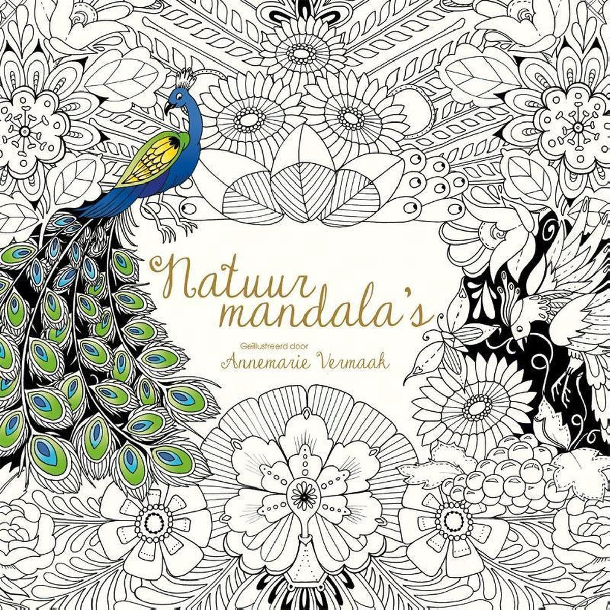 Kleurboek - Natuurmandala's