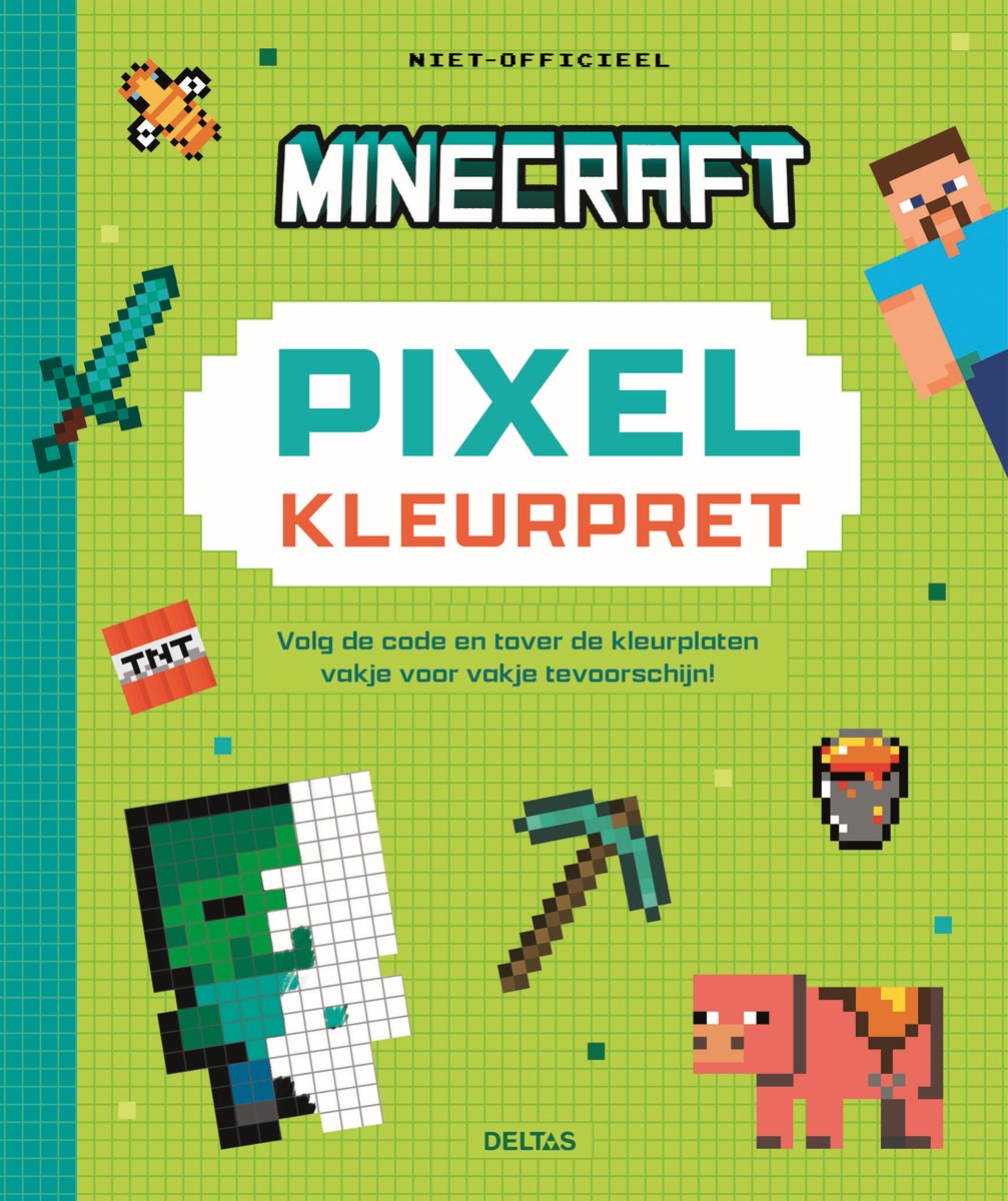 Kleurboek - Minecraft Pixel Kleurpret