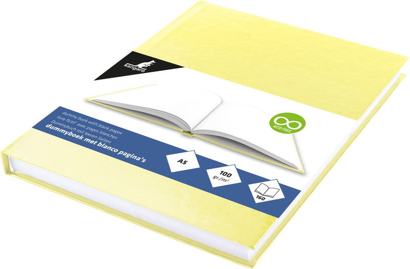 Kangaro dummy schetsboek - A5 - geel