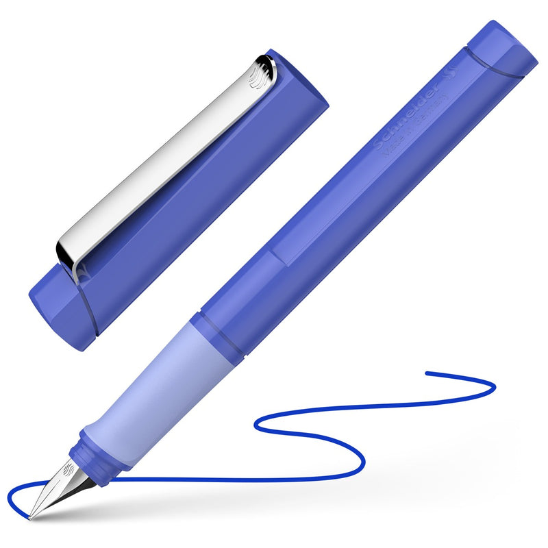 Schneider vulpen Base M - linkshandig - blauw