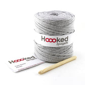 Hoooked Zpagetti DIY kit - Revisto Basket - grijs