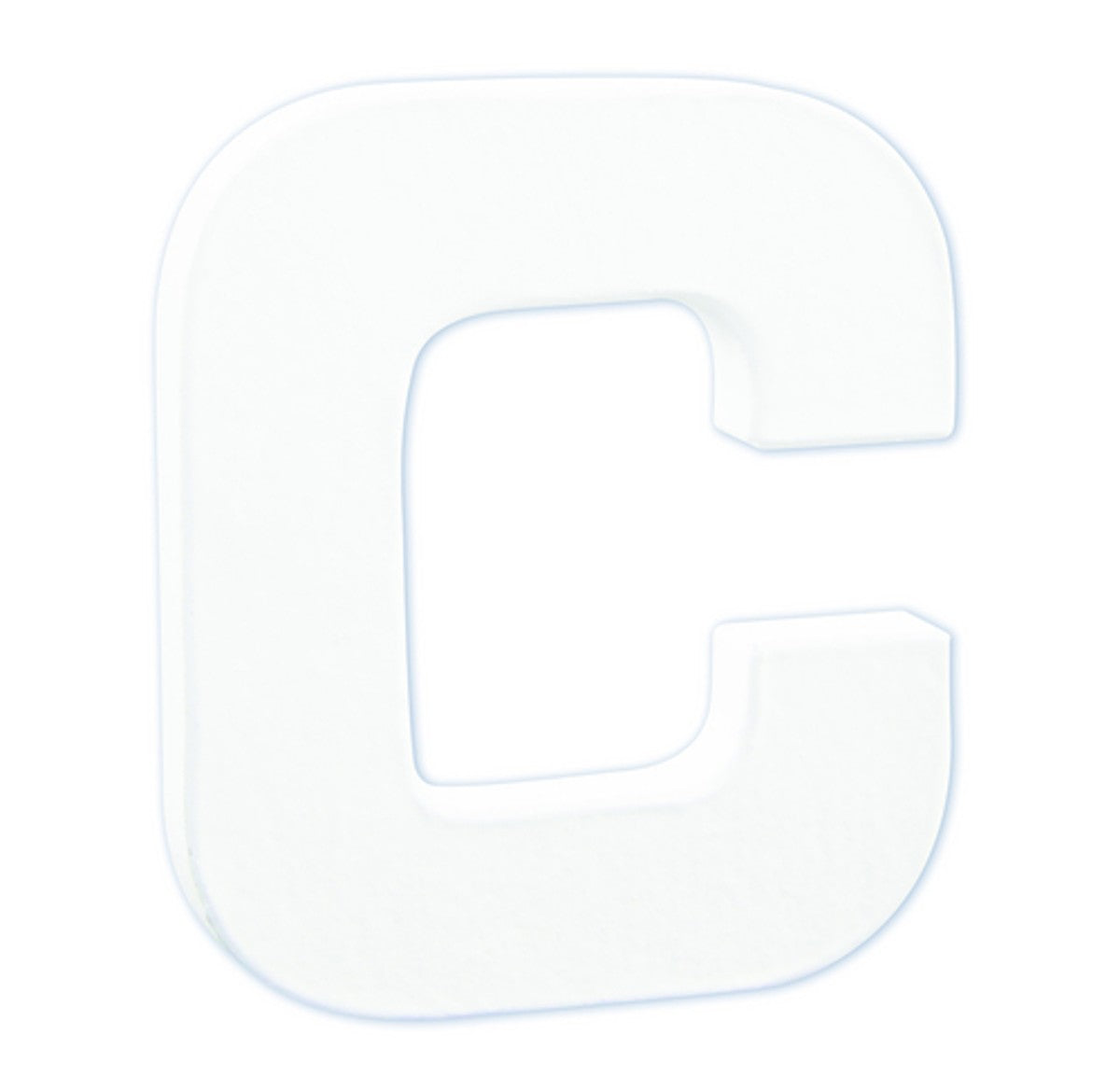 Décopatch - staande letter - 12 cm - C