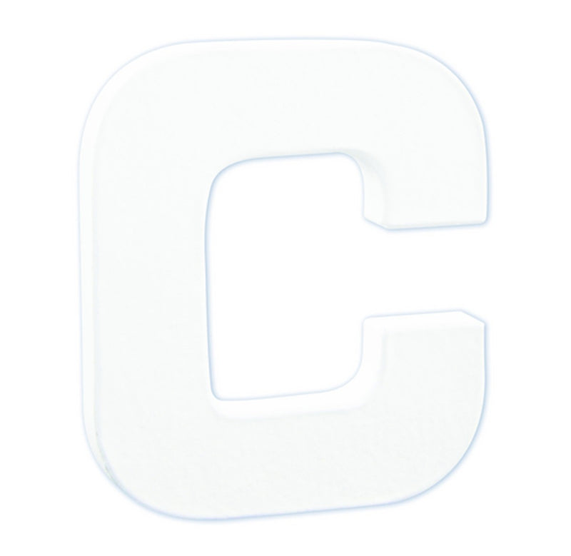 Décopatch - staande letter - 12 cm - C