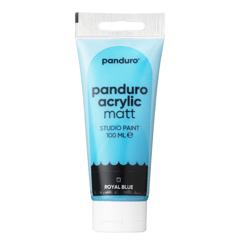 Panduro acrylverf mat - 100 ml - koningsblauw