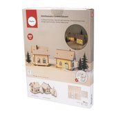 Rayher houten 3D puzzel - lichthuisje