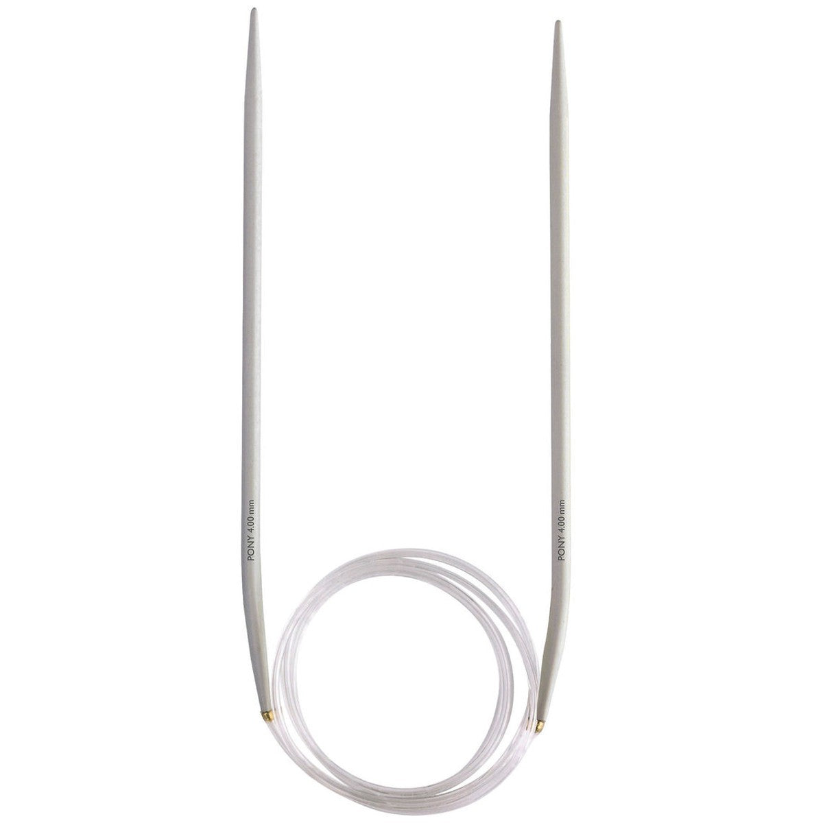 Pony rondbreinaald - 80 cm kabel - 4 mm