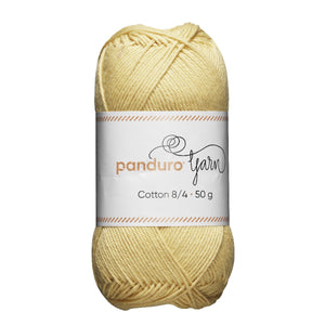 Panduro garen Cotton 8/4 - lichtgeel