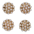 Knopen mini kralen - 11 mm - 4 stuks