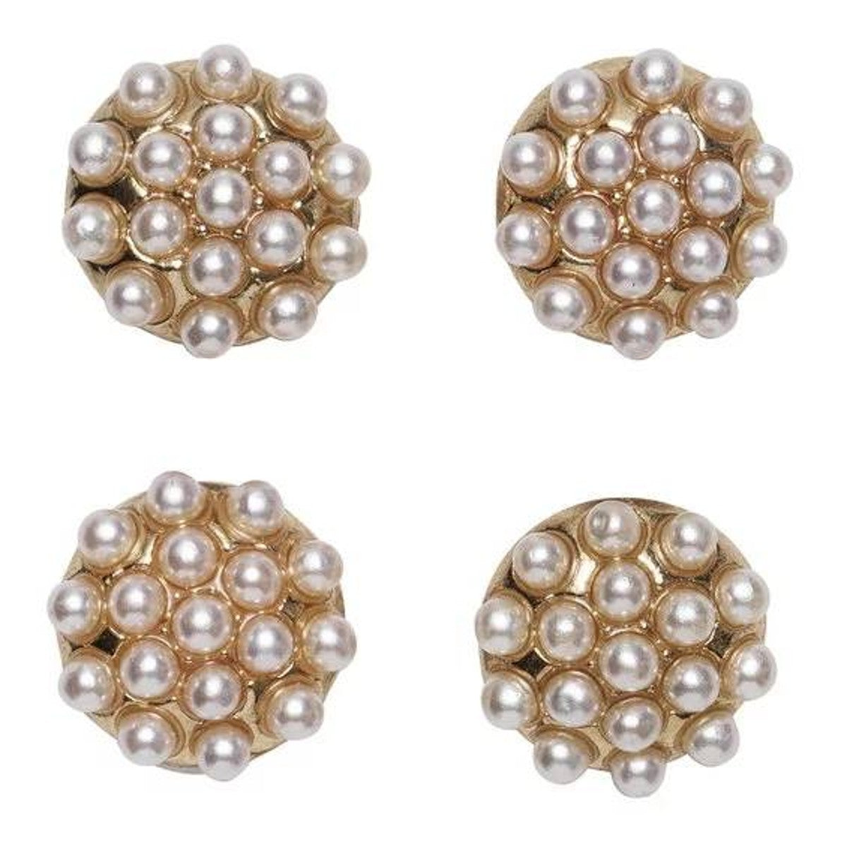 Knopen mini kralen - 11 mm - 4 stuks
