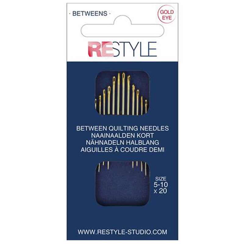 ReStyle quiltnaalden kort - 20 stuks - #5-10