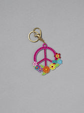 Panduro Junior DIY kit - Bling Dots peace sleutelhanger